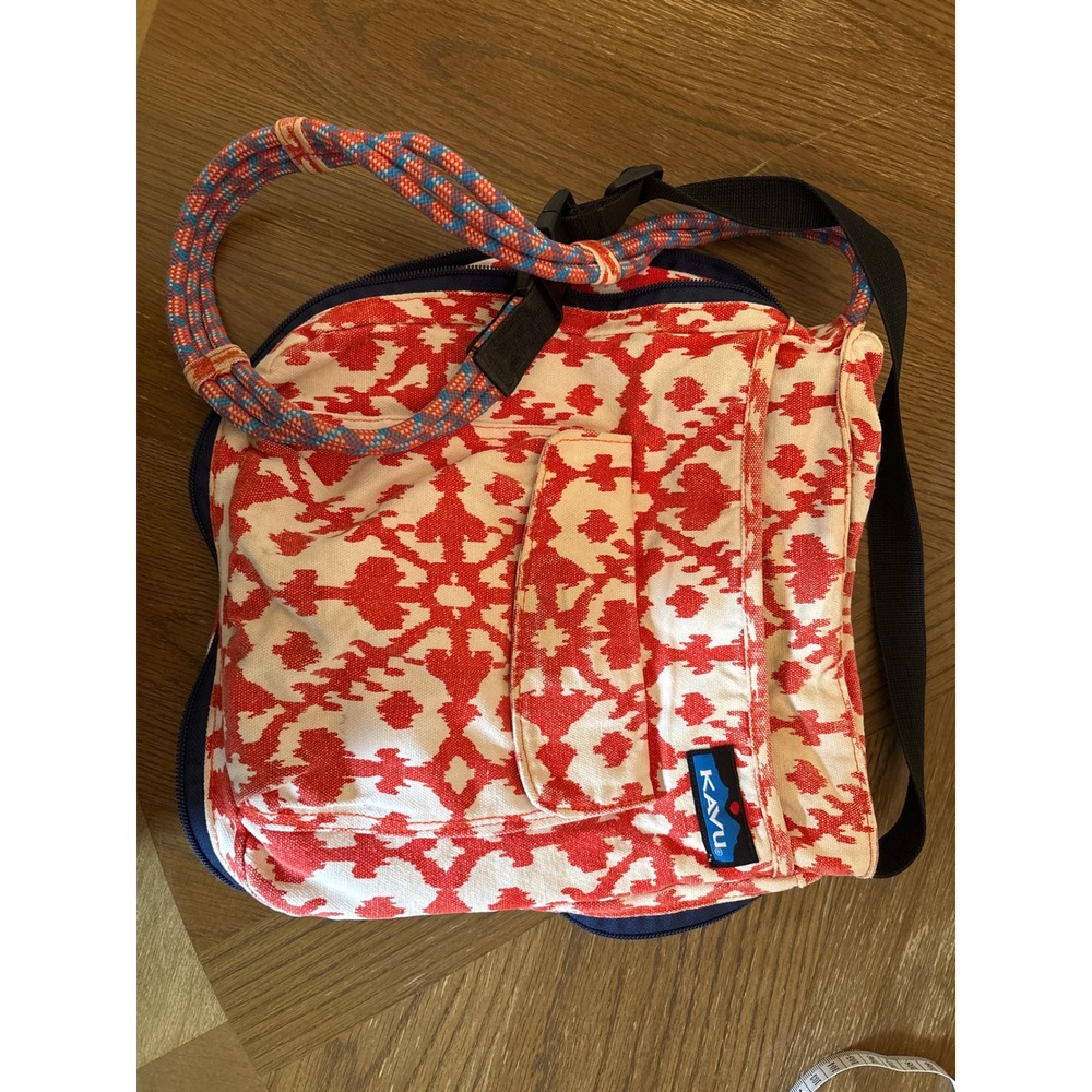 Kavu bag red‎ white